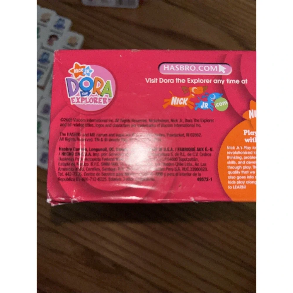 DORA the EXPLORER  2005 Open‎ Dominos 27 Piece Game, 24 Piece Puzzle NEW